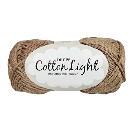 DROPS Cotton Light 37 migdałowy