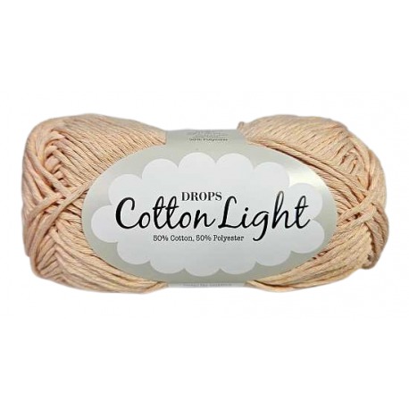 DROPS Cotton Light 40 brzoskwiniowy