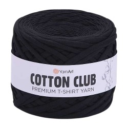 YarnArt Cotton Club 7300 czarny