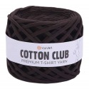 YarnArt Cotton Club 7305 ciemny brąz