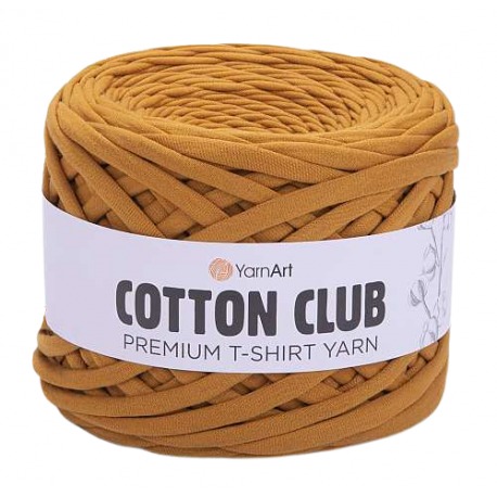 YarnArt Cotton Club 7316 musztardowy
