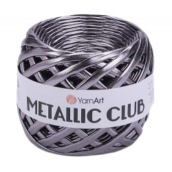 YarnArt Metallic Club 8104 stalowy