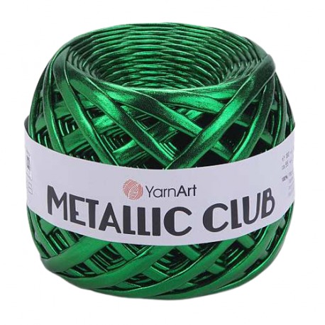 YarnArt Metallic Club 8115 butelkowa zieleń