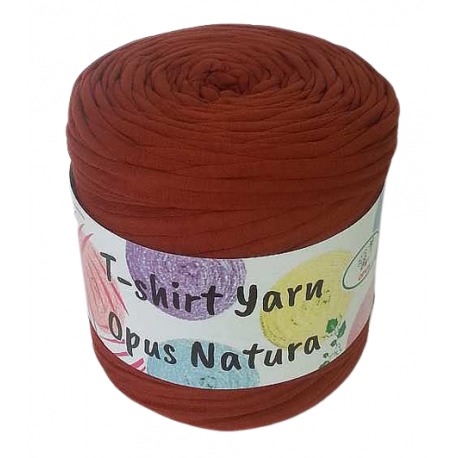 Opus T-shirt Yarn rdzawy