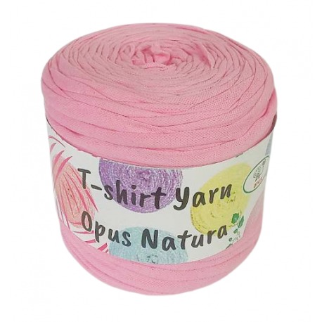 Opus T-shirt Yarn różowy