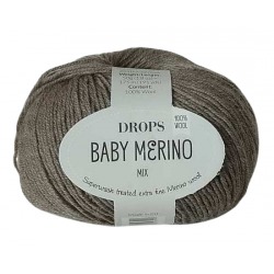 Drops Baby Merino 57 ciemny beżowy