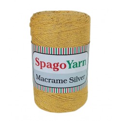Spagoyarn Macrame Silver 144 żółty