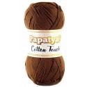 Papatya Cotton Touch 140 brązowy (50g)