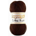 Papatya Cotton Touch 160 ciemny brąz (50g)