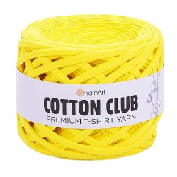 YarnArt Cotton Club 7320 jasny żółty