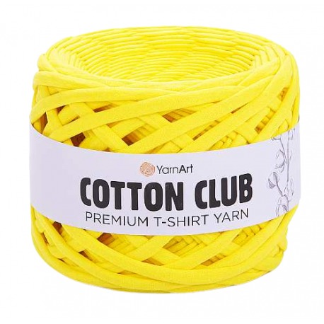 YarnArt Cotton Club 7320 jasny żółty
