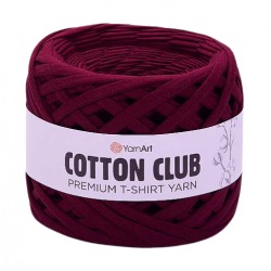 YarnArt Cotton Club 7335 bordowy