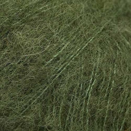 DROPS Brushed Alpaca Silk 32 ciemny zielony