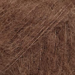 DROPS Brushed Alpaca Silk 38 brązowy