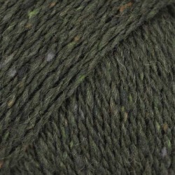 Drops Soft Tweed Mix 17 ciemny zielony