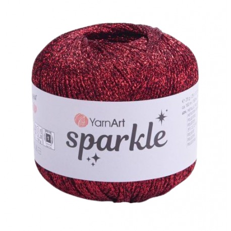 YarnArt Sparkle 1345 czerwony