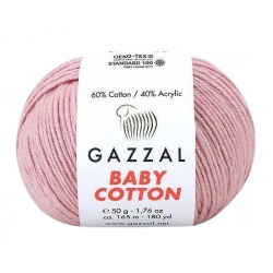 Gazzal Baby Cotton 3444 brudny róż