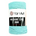 YarnArt Macrame Cord 3mm 775 miętowy