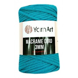 YarnArt Macrame Cord 3mm 783 szmaragdowy