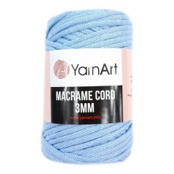 YarnArt Macrame Cord 3mm 760 błękitny