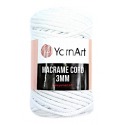 YarnArt Macrame Cord 3mm 751 biały