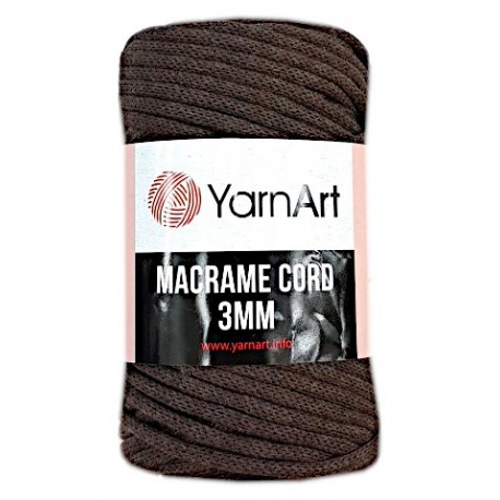 YarnArt Macrame Cord 3mm 769 brązowy