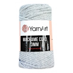 YarnArt Macrame Cord 3mm 756 jasny szary