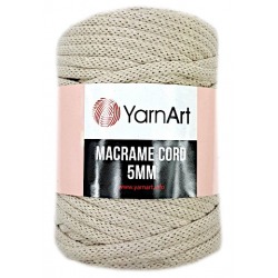YarnArt Macrame Cord 5mm 753 beżowy