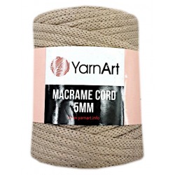 YarnArt Macrame Cord 5mm 768 ciemny beż