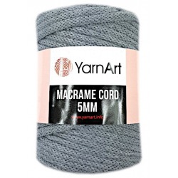 YarnArt Macrame Cord 5mm 774 szary