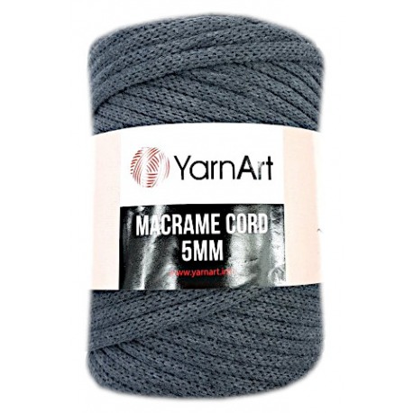 YarnArt Macrame Cord 5mm 758 grafit