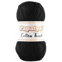 Papatya Cotton Touch 1190 czarny (50g)