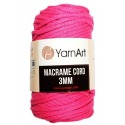 YarnArt Macrame Cord 3mm 803 amarantowy