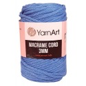 YarnArt Macrame Cord 3mm 786 niebieski