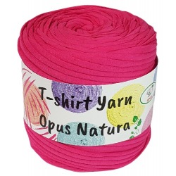Opus T-shirt Yarn amarantowy