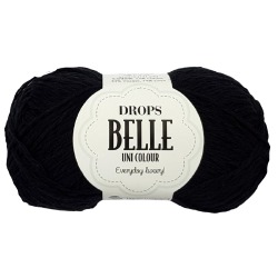 DROPS Belle 8 czarny