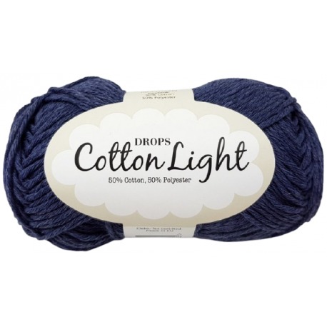 DROPS Cotton Light 26 ciemny jeans