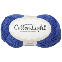 DROPS Cotton Light 33 niebieski