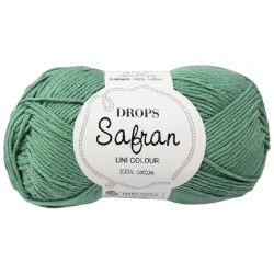 DROPS Safran 4 pastelowy zielony