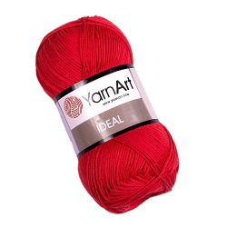 YarnArt Ideal 37 czerwony