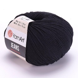 YarnArt Jeans 53 czarny