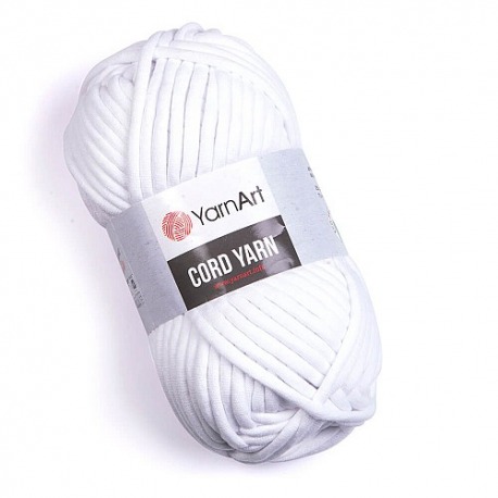 YarnArt Cord Yarn 751 biały