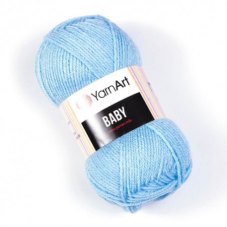 YarnArt Baby 215 błękitny