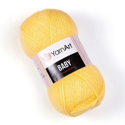 YarnArt Baby 315 żółty
