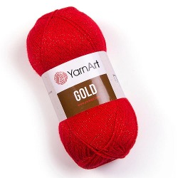 YarnArt Gold 9352-A czerwony
