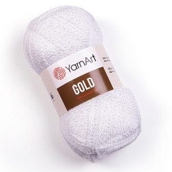 YarnArt Gold 9051 biały