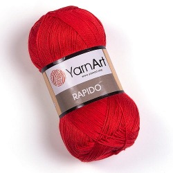YarnArt Rapido 693 czerwony