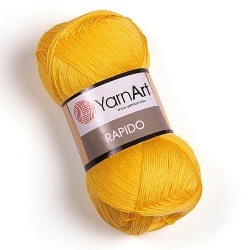 YarnArt Rapido 690 żółty