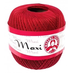 MAXI Madame Tricote 5522 wiśniowy