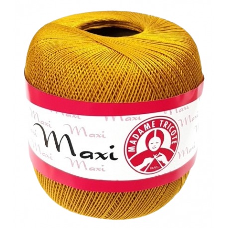 MAXI Madame Tricote 6340 musztardowy
